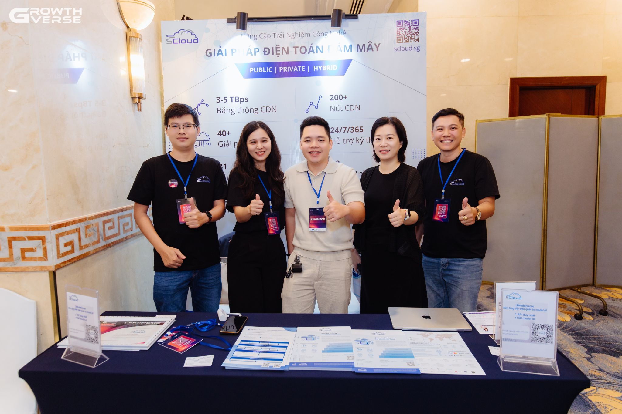 SCloud Vietnam team at GrowthVerse Cloud Day 2026